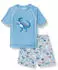 Playshoes UV-Schutz Bade-Set Zweiteilig Schwimmshirt Badeshorts (461397) dino blau