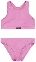 Puma 701224513, PUMA Kinder Badeanzug SWIM GIRLS RACERBACK BIKINI SE opera mauve