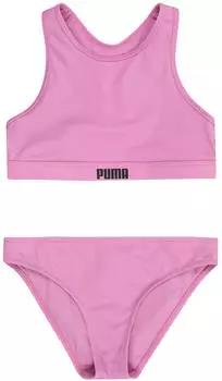 Puma Swim Girls Racerback Bikini Set opera mauve