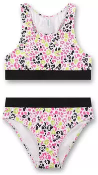 Sanetta Bikini (440595) wei&szlig;/neonrosa/schwarz