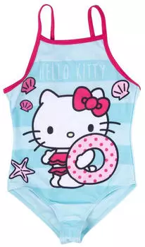 United Labels Hello Kitty Badeanzug mit Rüschen (0133029) blau
