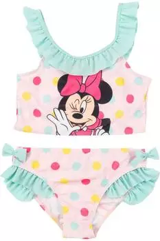 United Labels Minnie Mouse Bikini mit Rüschen (1005414) rosa/türkis