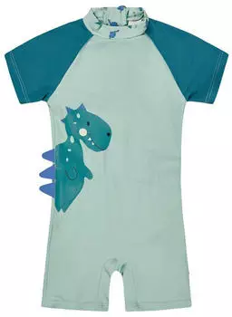 Sterntaler Schwimmanzug Dino mit 3D-Zacken (2502676) eisgr&uuml;n