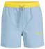 Jack & Jones Jpstmaui Archive Swim Shorts Jnr (12296748) hellblau/dunkelgelb