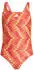 Adidas Football-Inspired V-Back Graphic Swimsuit Kids (KR4887) lucid red