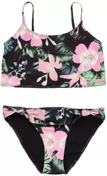 Roxy Shadow Floral Triangel-Bikini anthracite shadow floral