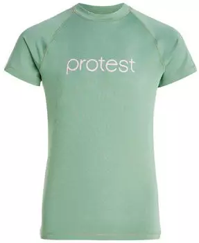 Protest PRTSenna JR Kurzarm Surfshirt Slim Fit (7918000) green baygreen