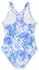 Schiesser Badeanzug Wirkware recycelt LSF40+ Schulsport Batik aquarium Aqua (182735-813)