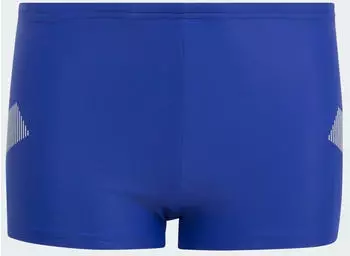 Adidas Big Bars Swim Boxers Kids Swimwear (VB278) semi lucid blue