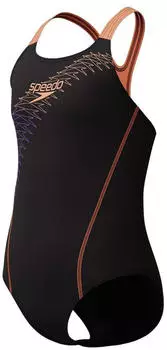 Speedo Medley Logo Medalist Badeanzug (13458-18692) bright peach