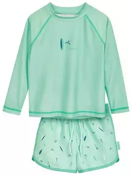 Playshoes UV-Schutz Badeset Langarm Shark navy/t&uuml;rkis/royalblau/wei&szlig;