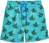 Playshoes Beach-Short Badehose aqua/gelb/dunkelgrün/hellrot