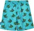 Playshoes Beach-Short Badehose aqua/gelb/dunkelgrün/hellrot