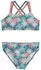 Playshoes Zweiteiler Bikini UV-Schutz 50+ (461584) blau palmen