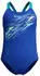 Speedo Medley Logo Medalist Badeanzug blu/ltgrn