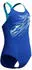 Speedo Medley Logo Medalist Badeanzug blu/ltgrn