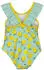 Blue Seven Badeanzug mit Allover-Print (97646032) aqua/gelb/dunkelgrün