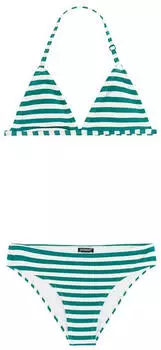Protest PRTMicky JR Triangel-Bikini (72961025) gr&uuml;n/t&uuml;rkis