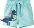 Name It NMMZAKAN Badeshorts (63123465) türkis/dunkelblau/hellgrün/weiß