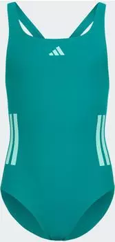 Adidas 3-Stripes C-Back Badeanzug (KS2948) equipment green / clear mint