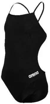 Arena Team Swimsuit Challenge Solid (004765) black/white