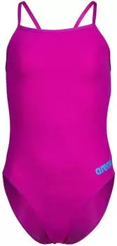 Arena Team Swimsuit Challenge Solid (004765) very fuchsia water