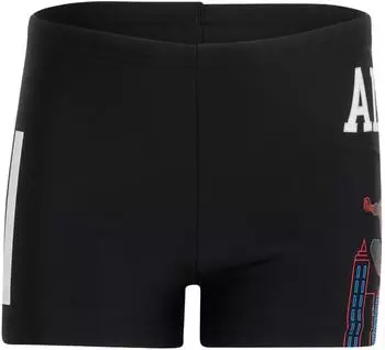 Adidas Marvel Spider-Man Kinder Boxer-Badehose (KS0496) schwarz