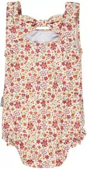 Sterntaler Badeanzug Blumen UV-Schutz 50+ mit Windeleinsatz (2502541) ecru