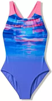 Speedo Aquashort Badehose mit Beinansatz lila