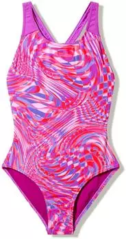 Speedo Print Splashback Badeanzug (79012923) pink/lila