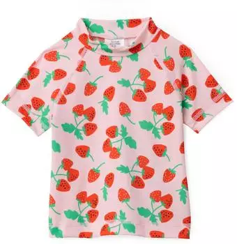 Amazon Essentials Long Sleeve Rashguard (AEGL90913S25) rosa tomatenrot erdbeeren
