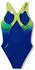 Speedo Print Powerback Badeanzug (88777756) blau/grün