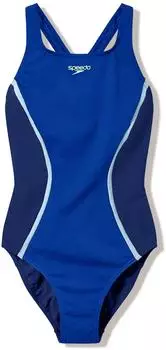 Speedo Solid Splice Medalist 1PC Badeanzug (8A000245006) blu/dkblu
