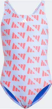 Adidas Logo Graphic V Back Badeanzug Juniors (JE2409) lila