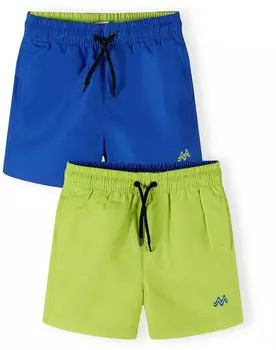 Minoti Swim Shorts royalblau/apfel