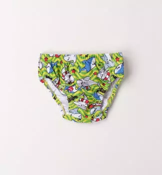iDO by Miniconf Baby Boy Accessories Badehose (17431512) fluo gr&uuml;n/multicolour