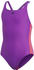 Adidas Athly V 3-Stripes Swimsuit Kids (DQ3321) active purple/shock red