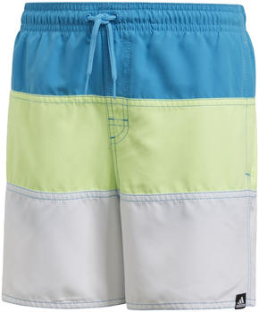 Adidas Colorblock Swim Shorts (DQ2979) hi-res yellow/white