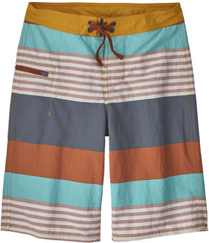 Patagonia Boys' Wavefarer Boardshorts fitz stripe/plume grey