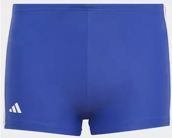 Adidas Classic 3-Streifen Boxer-Badehose semi lucid blue/white (IC4734)