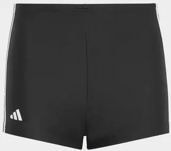 Adidas Classic 3-Streifen Boxer-Badehose black/white (HR7476)