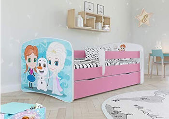 Kocot Kids Babydreams 2 Bed 140x70cm Frozen Pink