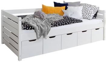 Ticaa Naomi 100x200cm mit 5 Schubkästen (963868)