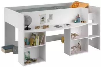 Parisot Pirouette 90x200cm mit Schreibtisch weiß