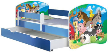 ACMA Junior-Bett 70x140cm mit Bettkasten (AII-D-140ND-28)