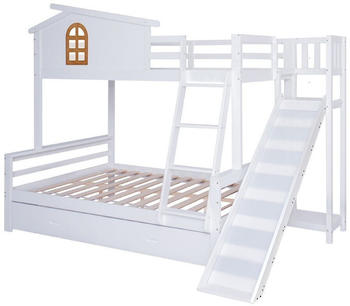 Flieks Etagenbett 90x200/120x200cm mit Lattenrost