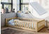 Kids Collective Bodenbett mit Rausfallschutz 80x180cm mit Matratze (K4186)