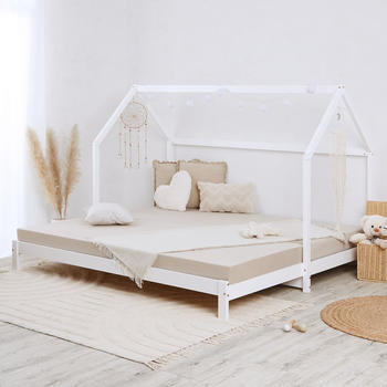 Homestyle4u Hausbett 90/180x200cm (2591)