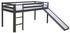 Homestyle4u Hochbett mit Rutsche 90x200cm (2258)
