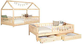 Ticaa Duo 100x200cm mit 2 Schubladen (971825)